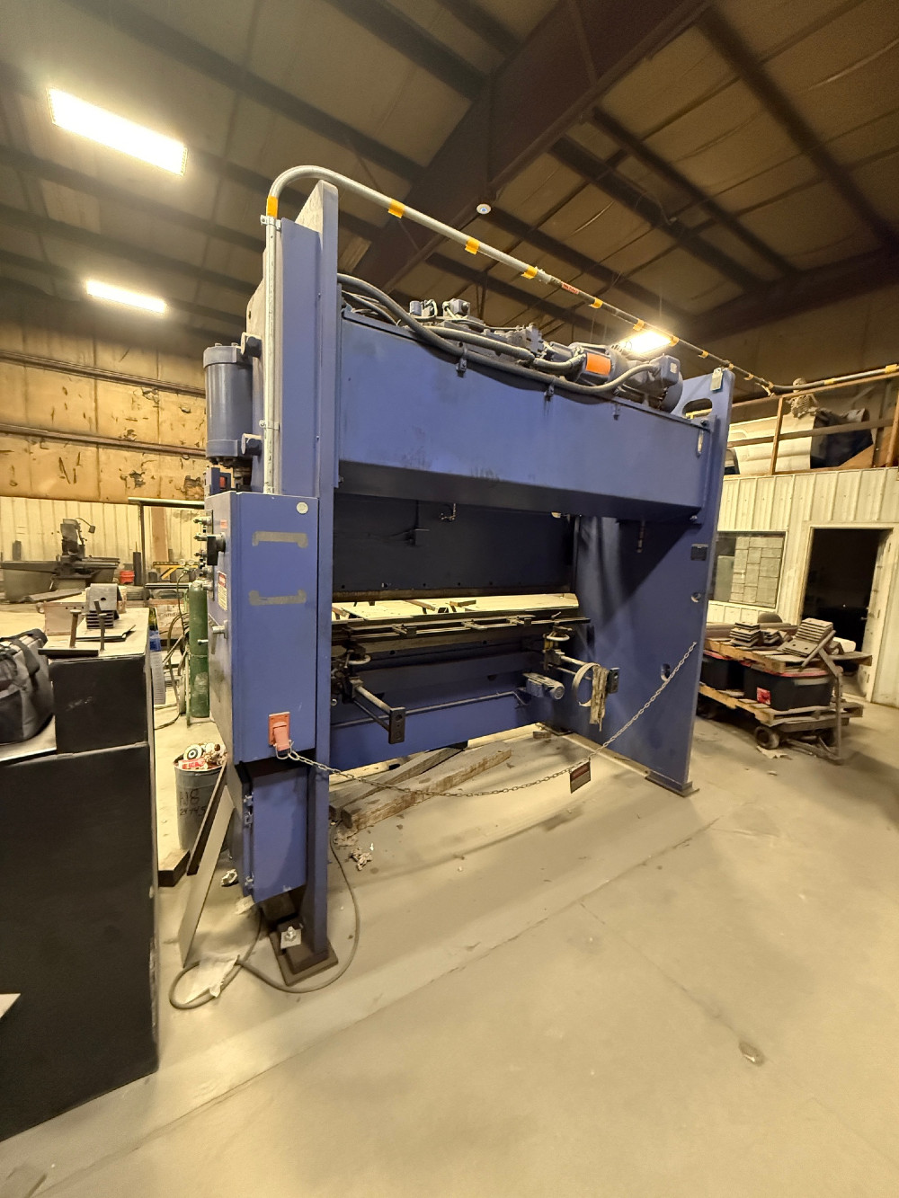 175 Ton, Niagara #HBM-175-8-10, 10' overall, 102" between housing, 30" Power Backgauge, new tooling - Image 2