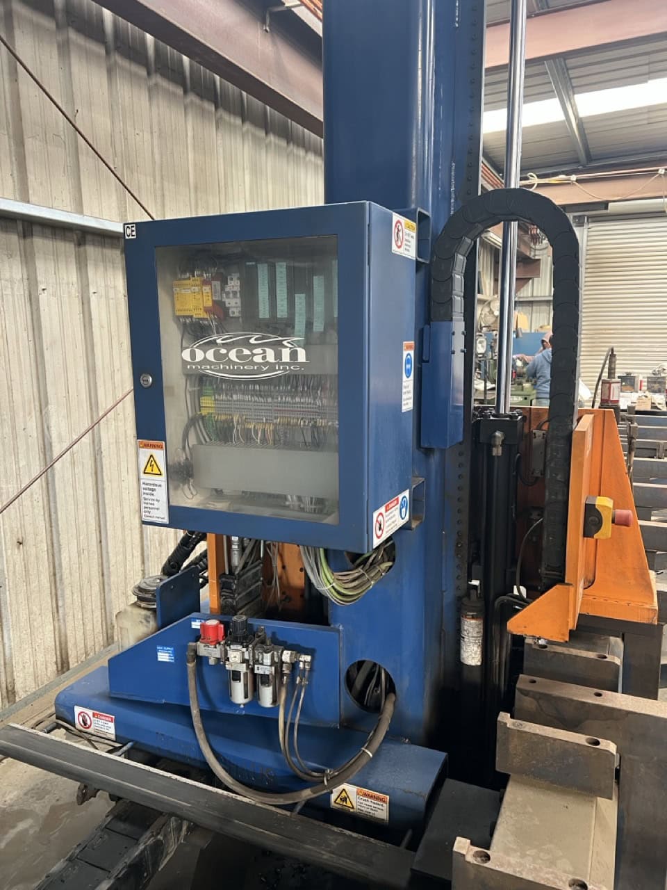 Peddinghaus #Ocean-Avenger-MDL-1000, CNC Drill, w/Hydraulic Unit, 13.5 HP, 850 RPM, 13" stroke, Siemens cnc - Image 1