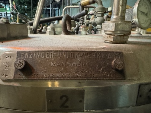 Enzinger #24-Valve, Bottle Filling Line, 80-100 PSI, CIP compatible, 7' diameter, 1989 - Image 2