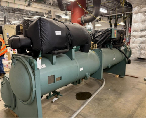 250 Ton, York #YVWAMBM3EE, Heat Recovery Screw Chiller, R-513A, 333 GPM, 2667 MBH, unused, 2025 - Image 2