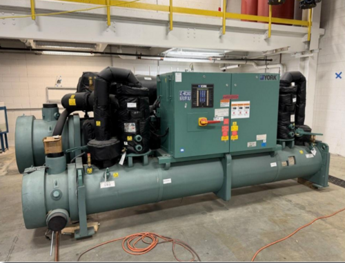 250 Ton, York #YVWAMBM3EE, Heat Recovery Screw Chiller, R-513A, 333 GPM, 2667 MBH, unused, 2025 - Image 5