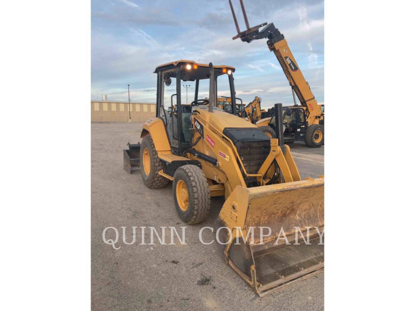Cat 415F2 IL, Backhoe Loader, 2723 hours, S/N: PF400878, 2018 - Image 2