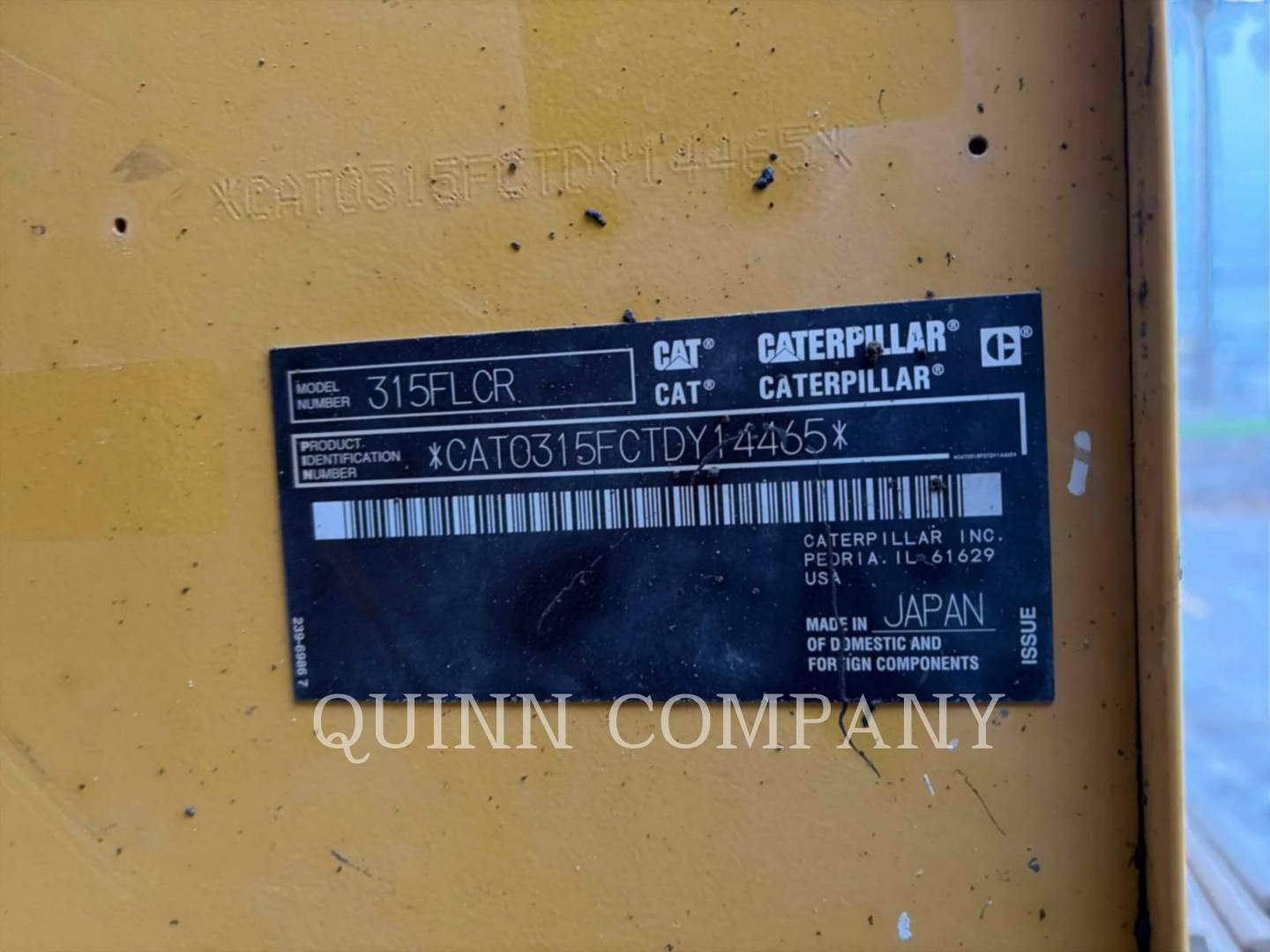Caterpillar 315F, Crawler Excavator, 3225 hours, S/N: TDY14465, 2020 - Image 6