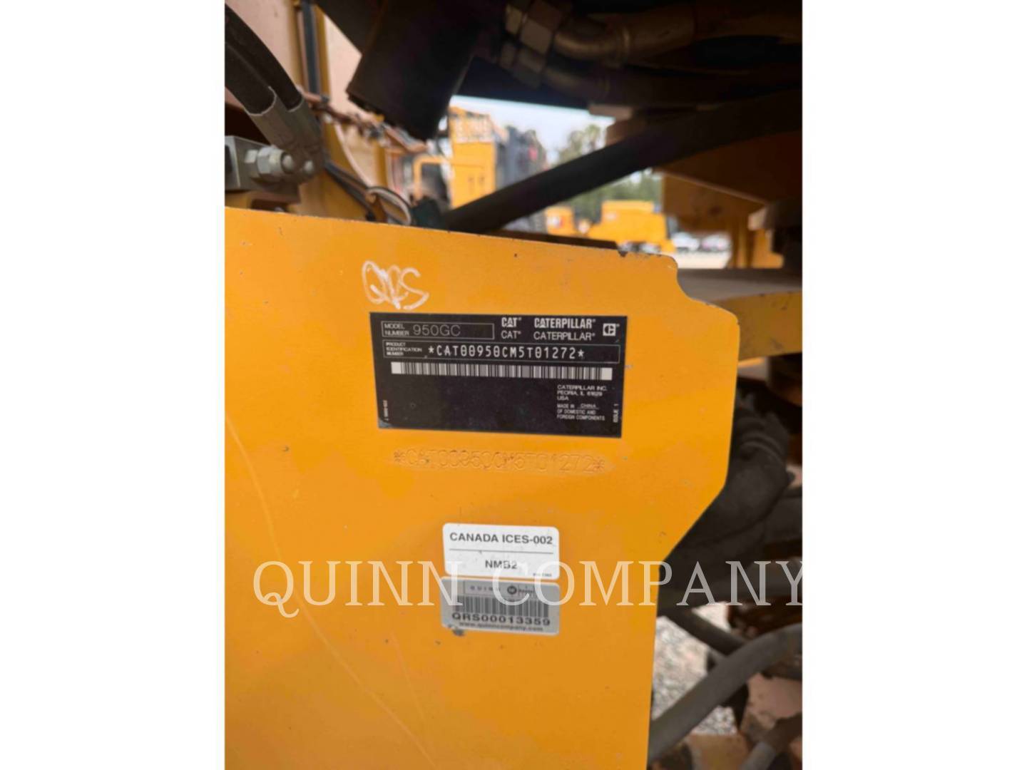 Cat 950 GC, Wheel Loader, 3987 hours, S/N: M5T01272, 2019 - Image 6