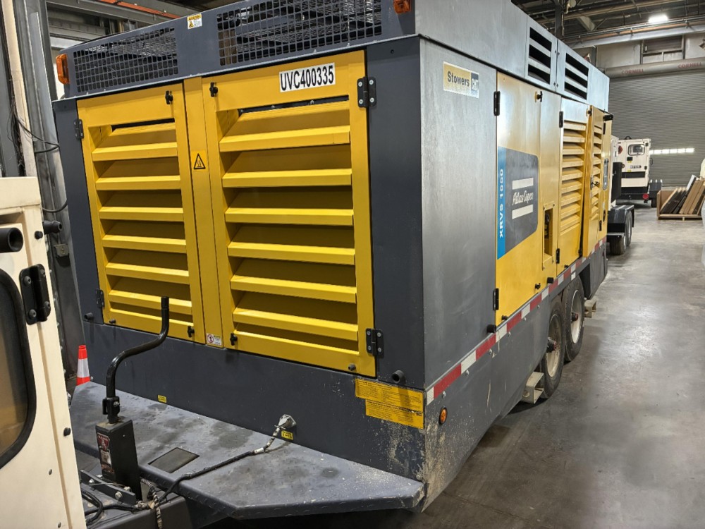 1550 cfm, Atlas Copco XRVS1550, high pressure air compressor, 703 hours - Image 1