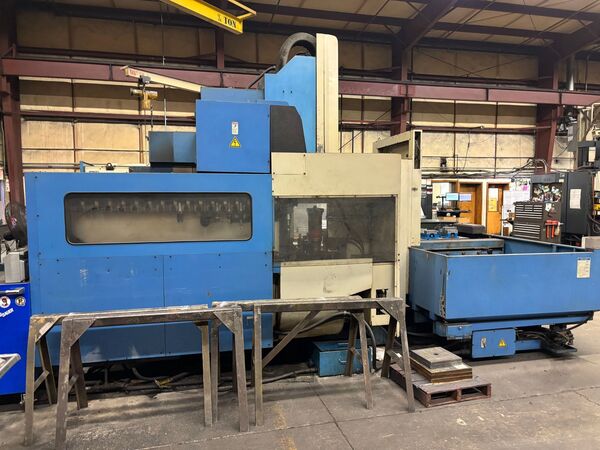Mazak #AJV-25/404, CNC vertical machining center, Mazatrol M-32