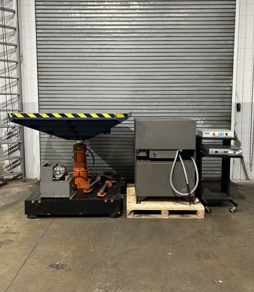 Lansmont #6000-TTV2, hydraulic vibration test system, water cooled hydraulic power supply - Image 1
