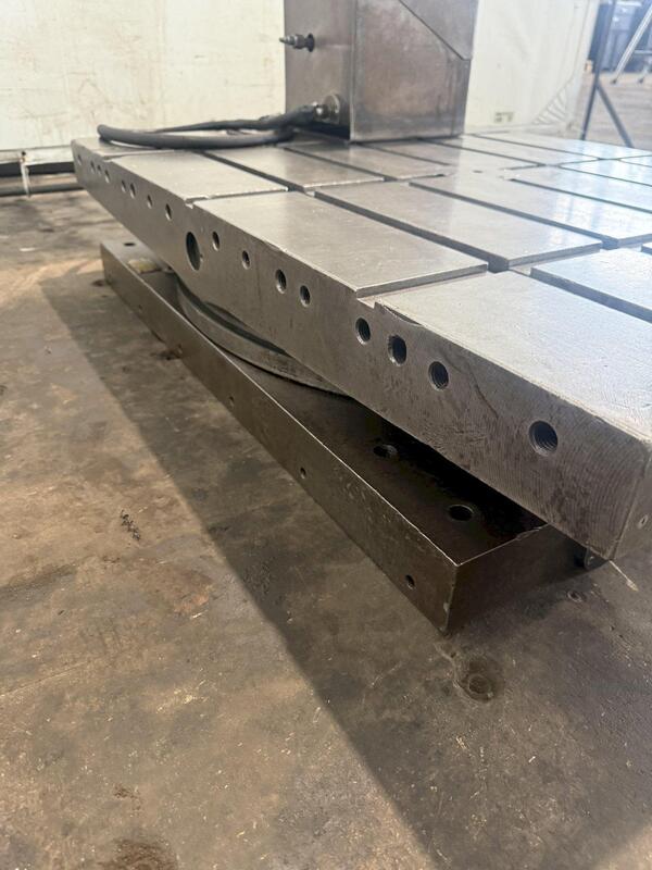 30" x 40" Devlieg, air lift rotary table - Image 6