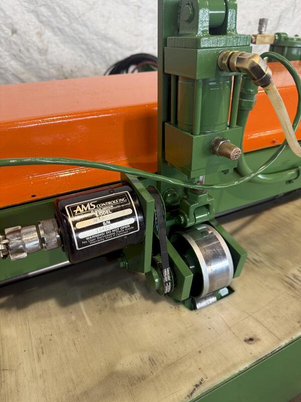48" x 18" gauge Bradbury Boss, coil straightener, (5) 3" work roll diameter, 36" passline, 80-220 FPM - Image 8