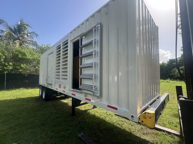 800 KW Caterpillar #C27, Portable Diesel Power Module, 30' Sound Attenuated Container, 1200-gallon double - Image 2