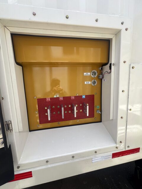 800 KW Caterpillar #C27, Portable Diesel Power Module, 30' Sound Attenuated Container, 1200-gallon double - Image 9