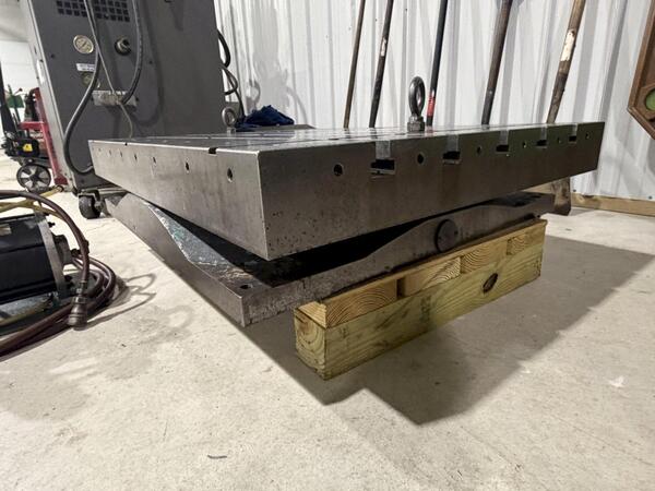 32" x 42" Air Lift Rotary Table - Image 7