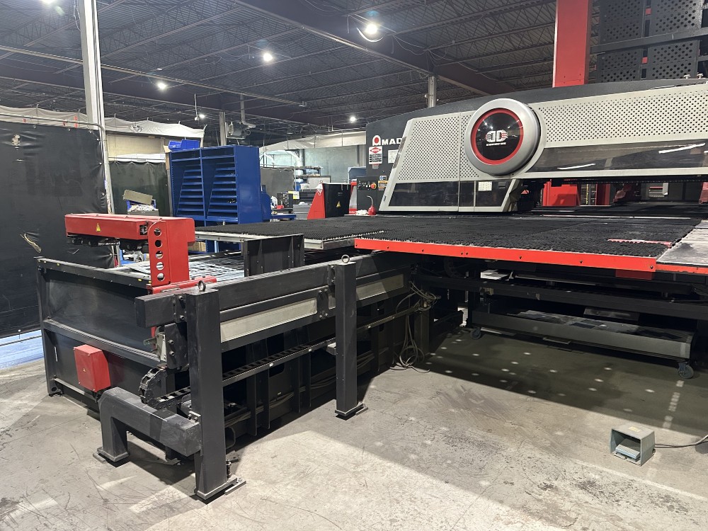 Amada #EMLK3610NT, laser / punch combo, 33 ton, 5' x 10' sheet, 58 station, 4 automatic index, 4000 watt - Image 6