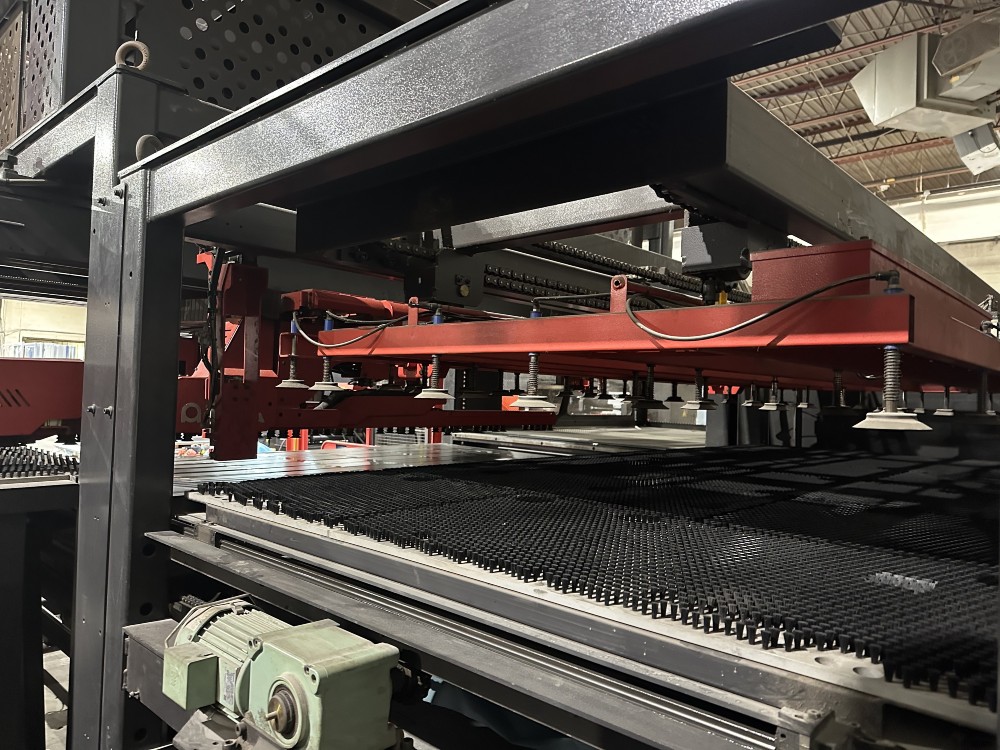 Amada #EMLK3610NT, laser / punch combo, 33 ton, 5' x 10' sheet, 58 station, 4 automatic index, 4000 watt - Image 7