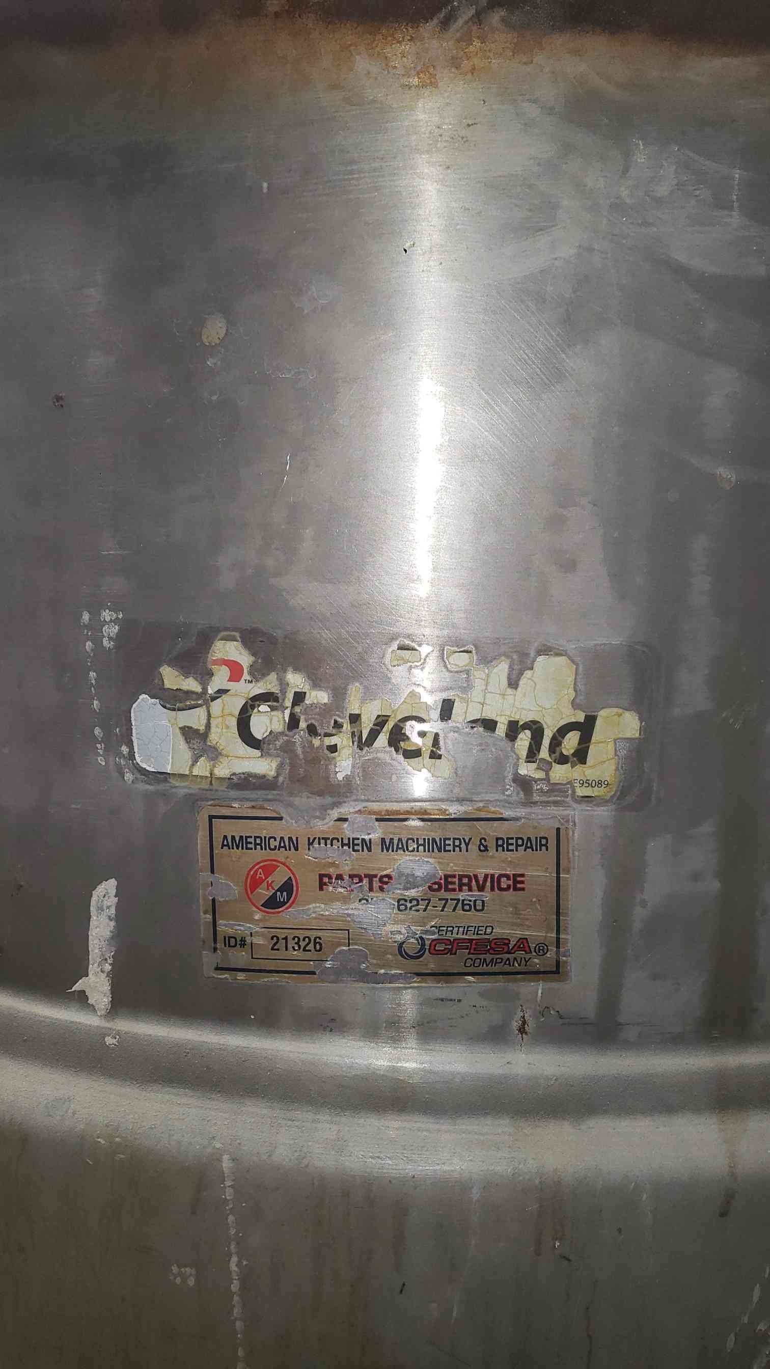 Cleveland, Steamer Kettle, Stainless Steel - Image 3
