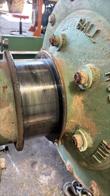 2' x 5' Quinn, Ball Mill, w/ Vertical Sump Pump, on skid - Image 9