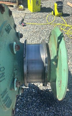 2' x 5' Quinn, Ball Mill, w/ Vertical Sump Pump, on skid - Image 10