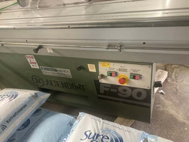 Altendorf #F-90, Sliding Table Saw, 1989 - Image 2