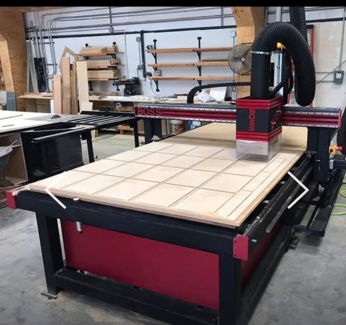 Boss, CNC Router, 4x8 table, 6 ATC, unused - Image 1