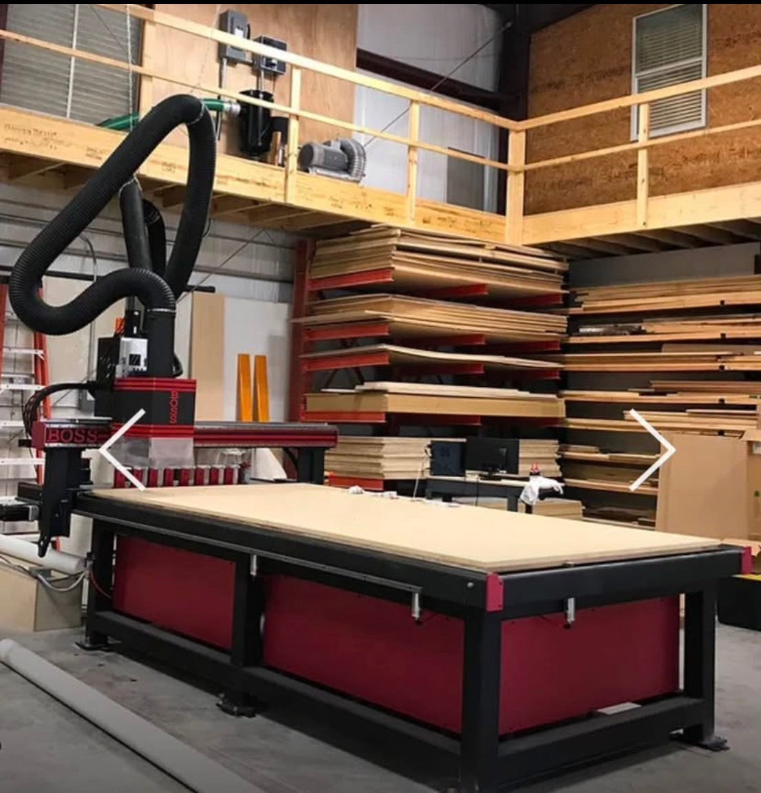 Boss, CNC Router, 4x8 table, 6 ATC, unused - Image 2