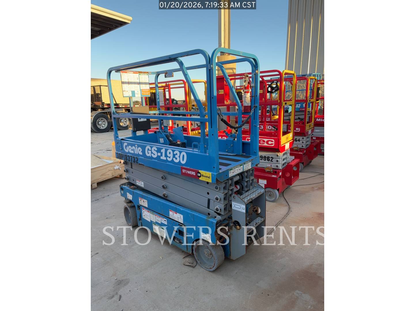 Genie Industries 1930E, Lift Scissor, 229 hours, S/N: GS30P-183732, 2018 - Image 1