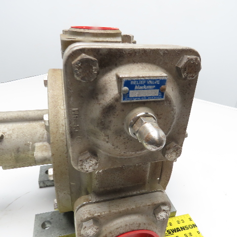3" Blackmer #SNP3A, sliding vane pump, 90-27 GPM, pressure relief set @ 51-110 psi, new - Image 8