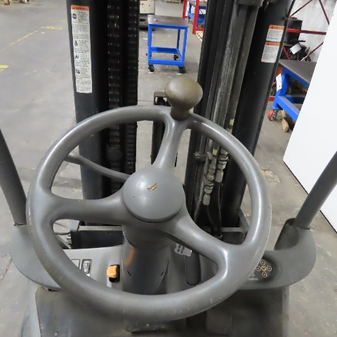 5000 lb. Crown #FC4515-50, electric forklift, 48 V., 240" lift height, 4 stage mast, 2012 - Image 8