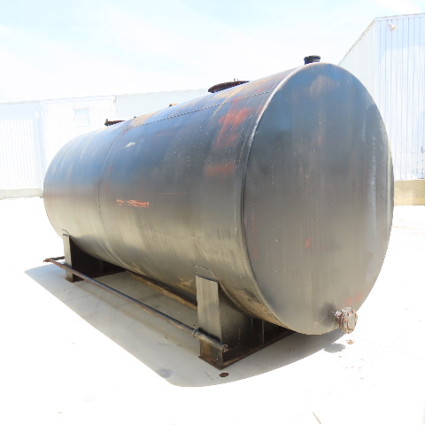 6000 Gallon aboveground steel single wall horizontal liquid saddle storage tank - Image 5