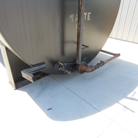 6000 Gallon aboveground steel single wall horizontal liquid saddle storage tank - Image 10