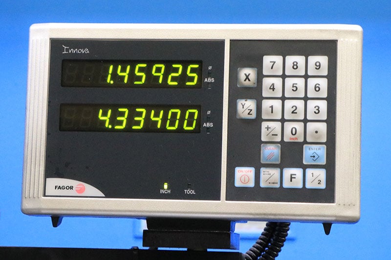 6" x 18" Chevalier #FSG-618M, hand feed surface grinder w/ roller bearing table, 8" x 1/2" x 1-1/4" wheel - Image 4