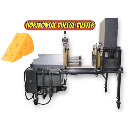 Econo, cheese Stainless Steel two-way hydraulic cheese block cutter - Image 1