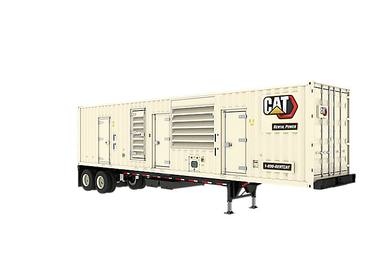 1000 KW Caterpillar #XQ1140, Mobile Diesel Generator Set, CAT C18 Engine, 120-600 Volt, 332 hours, 2024 - Image 2