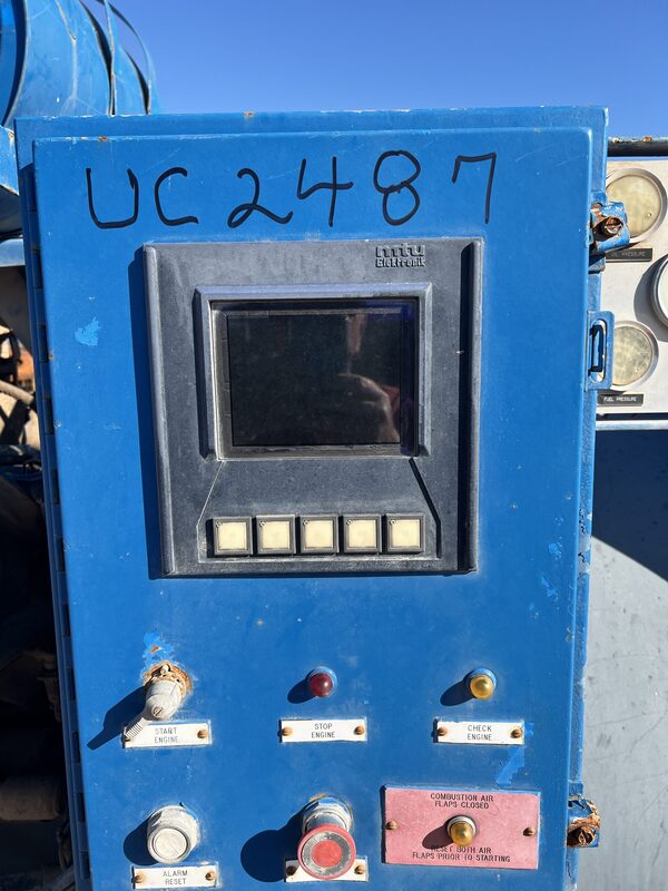 1493 BHP MTU #16V2000, diesel engine w/ radiator, 1800 RPM, Tier 2 - Image 7