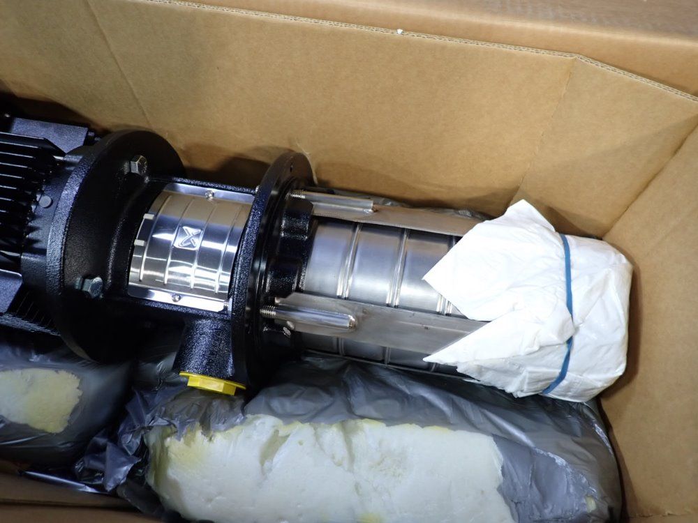 111 GPM @ 136' TDH, Grundfos #MTR20-5/2-A-WB-A-HUUV, Multi-Stage Pump, counter clock wise, 5 HP, 3461 RPM - Image 2