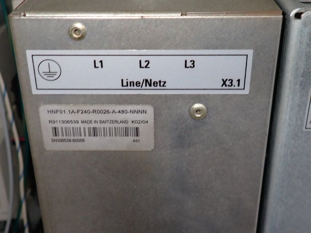 Rexroth #HMV01.1R-WOO18-A-07-NNNN, Control Cabinet, 480 V.AC - Image 9