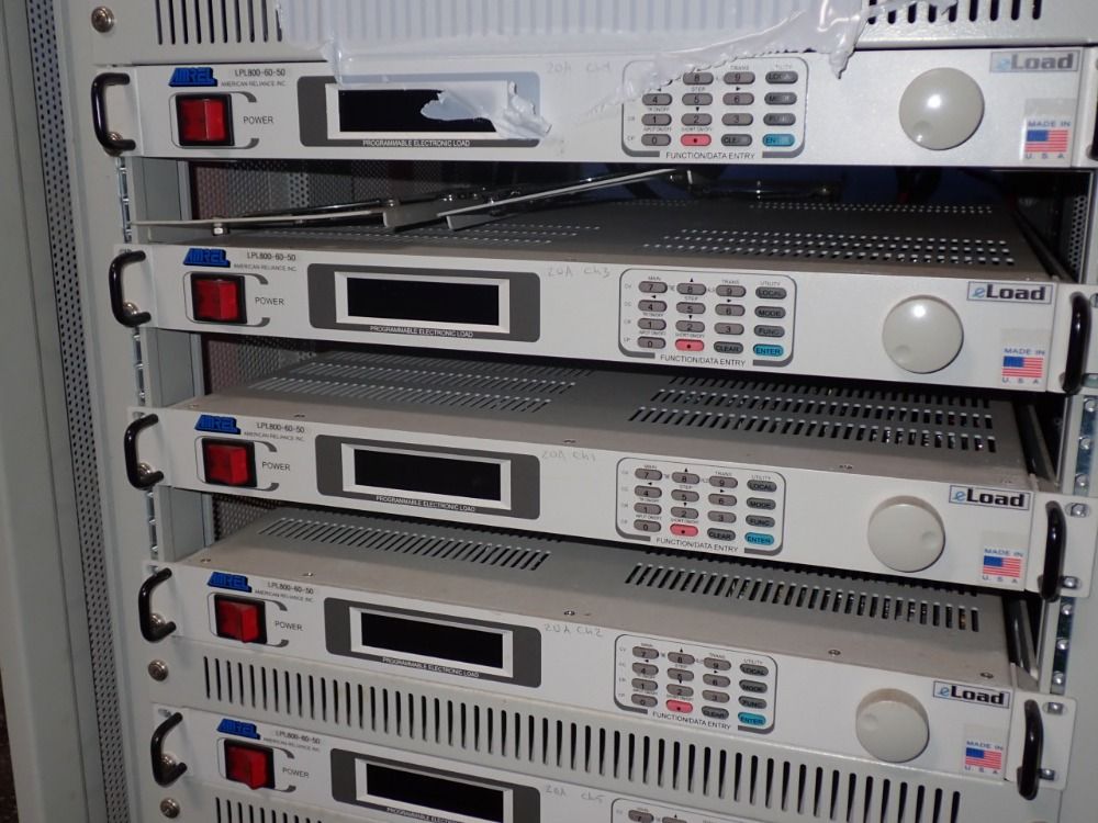 Amrel Eload #LPLS1016, Load Center, (6) LPL800-60-50, (10 available) LPL300-60-20 - Image 3