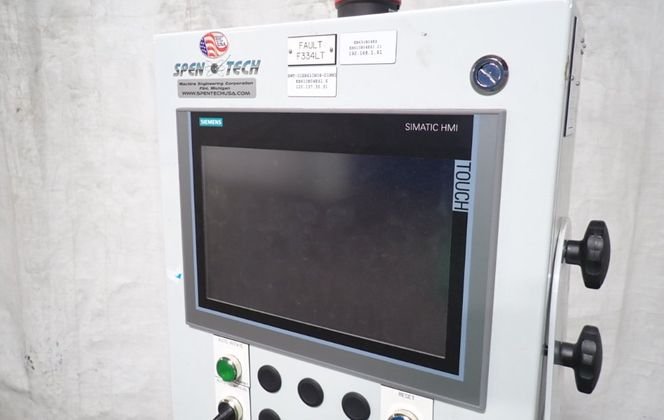 Indicon/Siemens, ECS-5002-MT-SW, Remote HMI, w/Banner Indicator, 12" Size, 2021 - Image 2