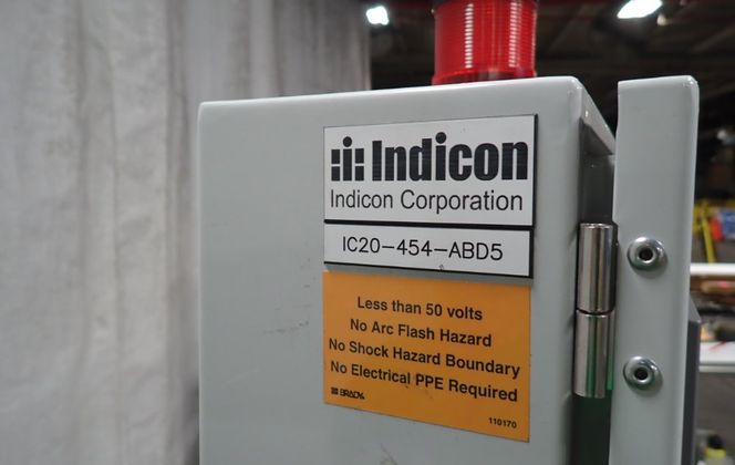 Indicon/Siemens, ECS-5002-MT-SW, Remote HMI, w/Banner Indicator, 12" Size, 2021 - Image 5