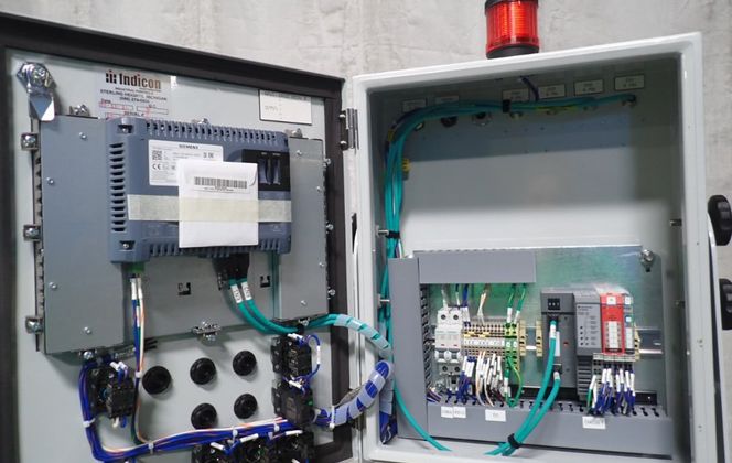 Indicon/Siemens, ECS-5002-MT-SW, Remote HMI, w/Banner Indicator, 12" Size, 2021 - Image 7