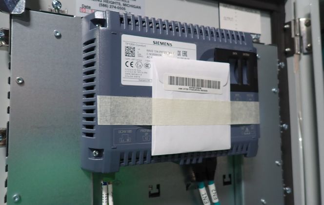 Indicon/Siemens, ECS-5002-MT-SW, Remote HMI, w/Banner Indicator, 12" Size, 2021 - Image 9
