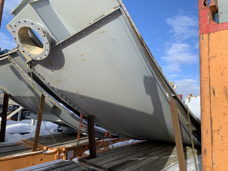 45' Outotec, High-Rate Tailing Thickener Tank w/ Rake, 18.5' height - Image 3
