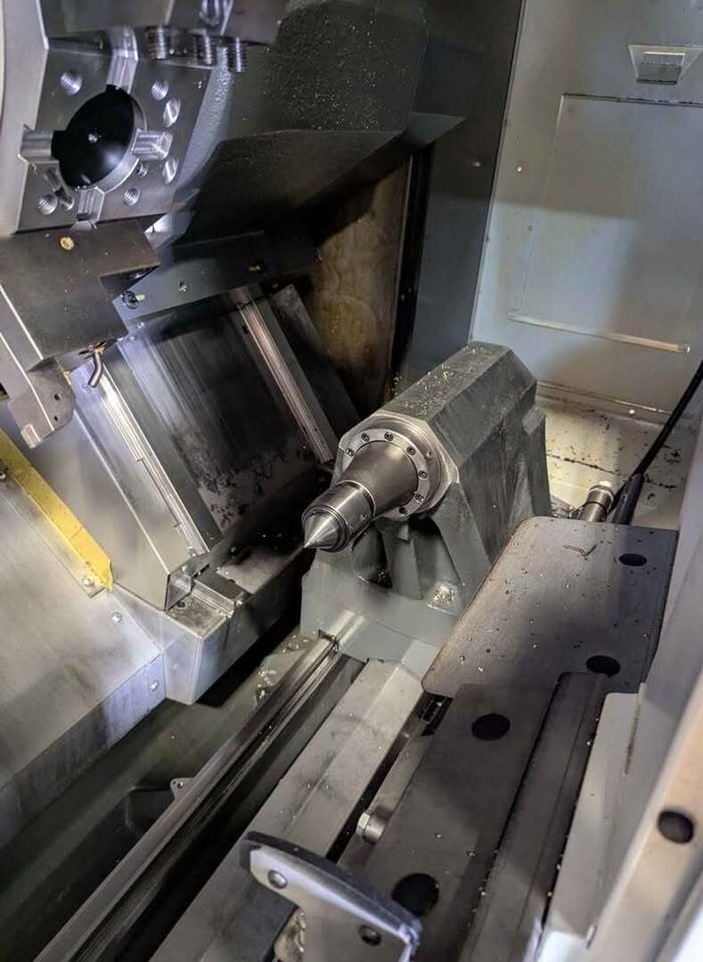 Haas #ST-35Y, CNC Lathe, 21" swing over carriage, 32.5" between centers, 4" bore, 40 HP, 220 Volts, 2022 - Image 6