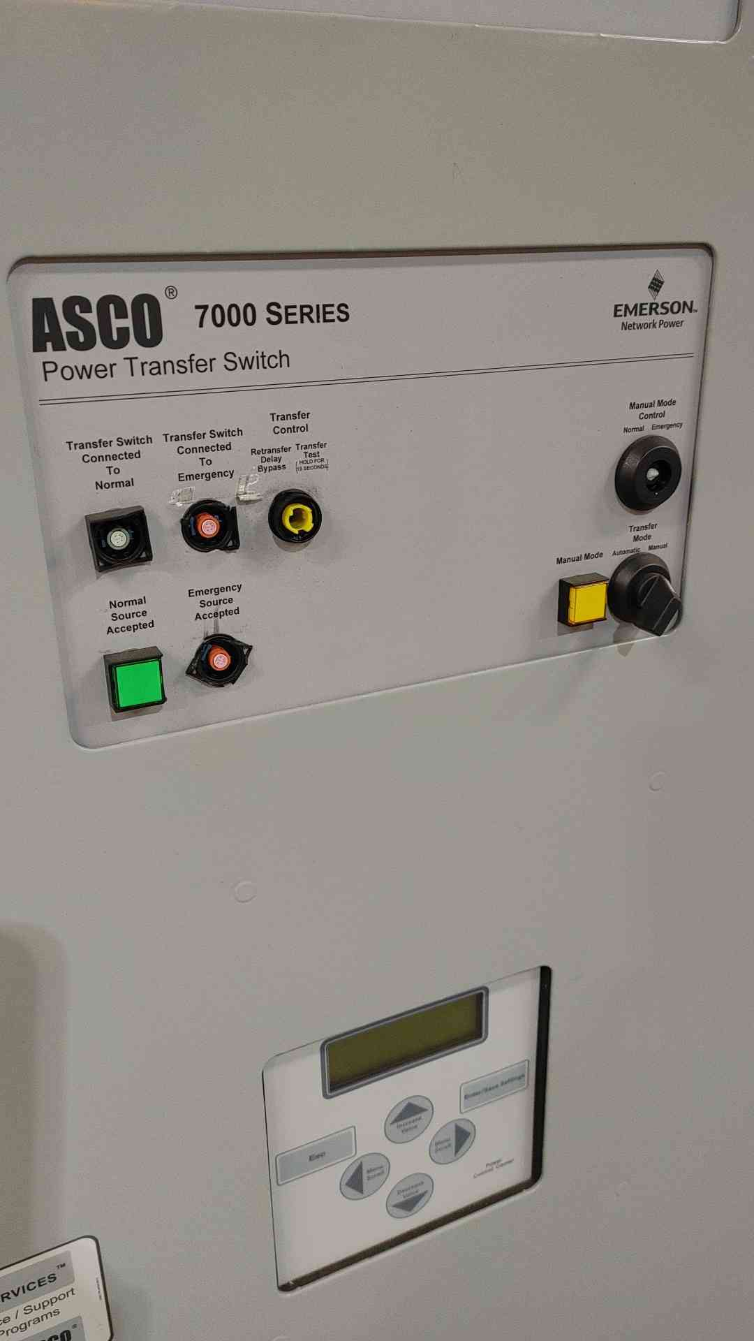 600 Amp, ASCO 7000 Series, Power Transfer Switch, 480 Volts, 3PH (2 available) - Image 2