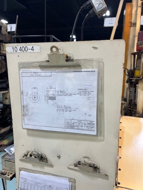 4" x 2-1/2" Tanisaka-Hartford #10-400, Thread Roller w/Sanmei Sems, 150 PPM - Image 7