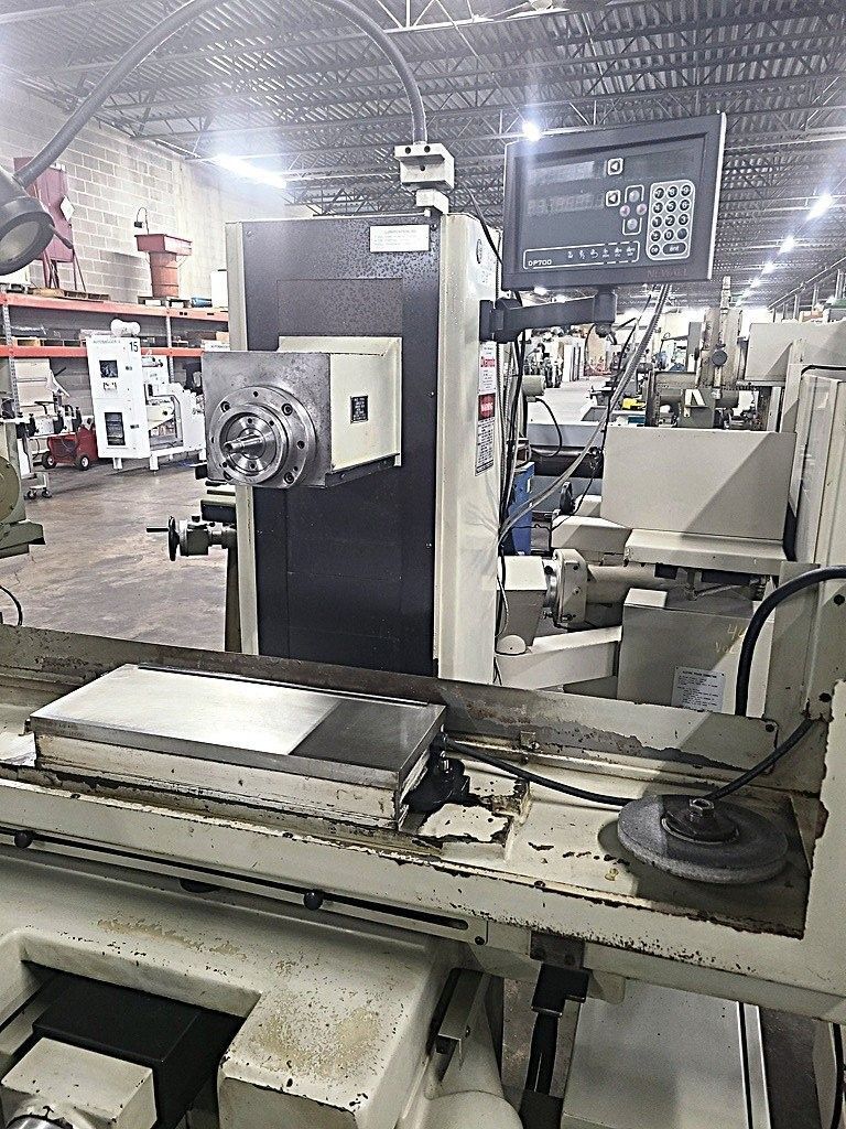 Okamoto #ACC-8-20ST, surface grinder, 8" x 20" table, 2 Hp, Newall digital read out, AS IS - Image 2