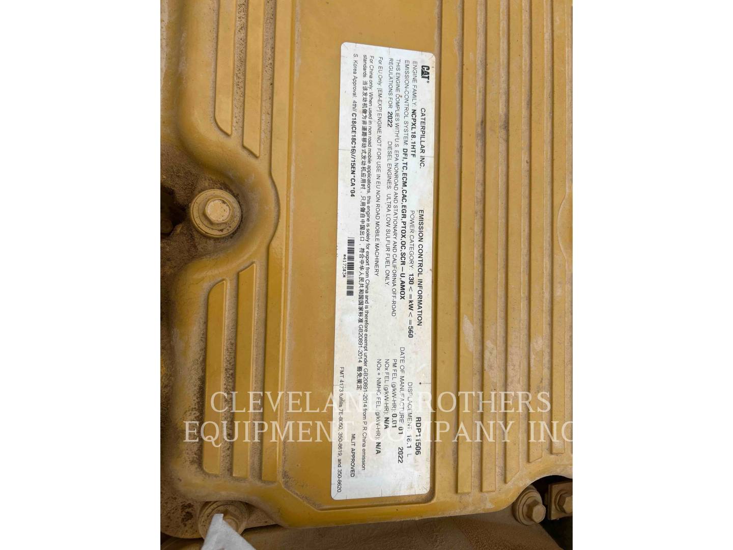 Caterpillar 74504, Articulated Truck, 4237 hours, S/N: 3T603769, 2022 - Image 8