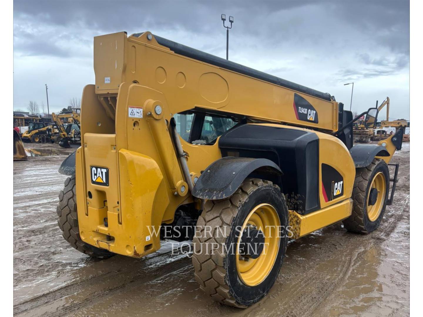 Cat TL943D, Telehandler, 4536 hours, S/N: MLJ00291, 2017 - Image 2