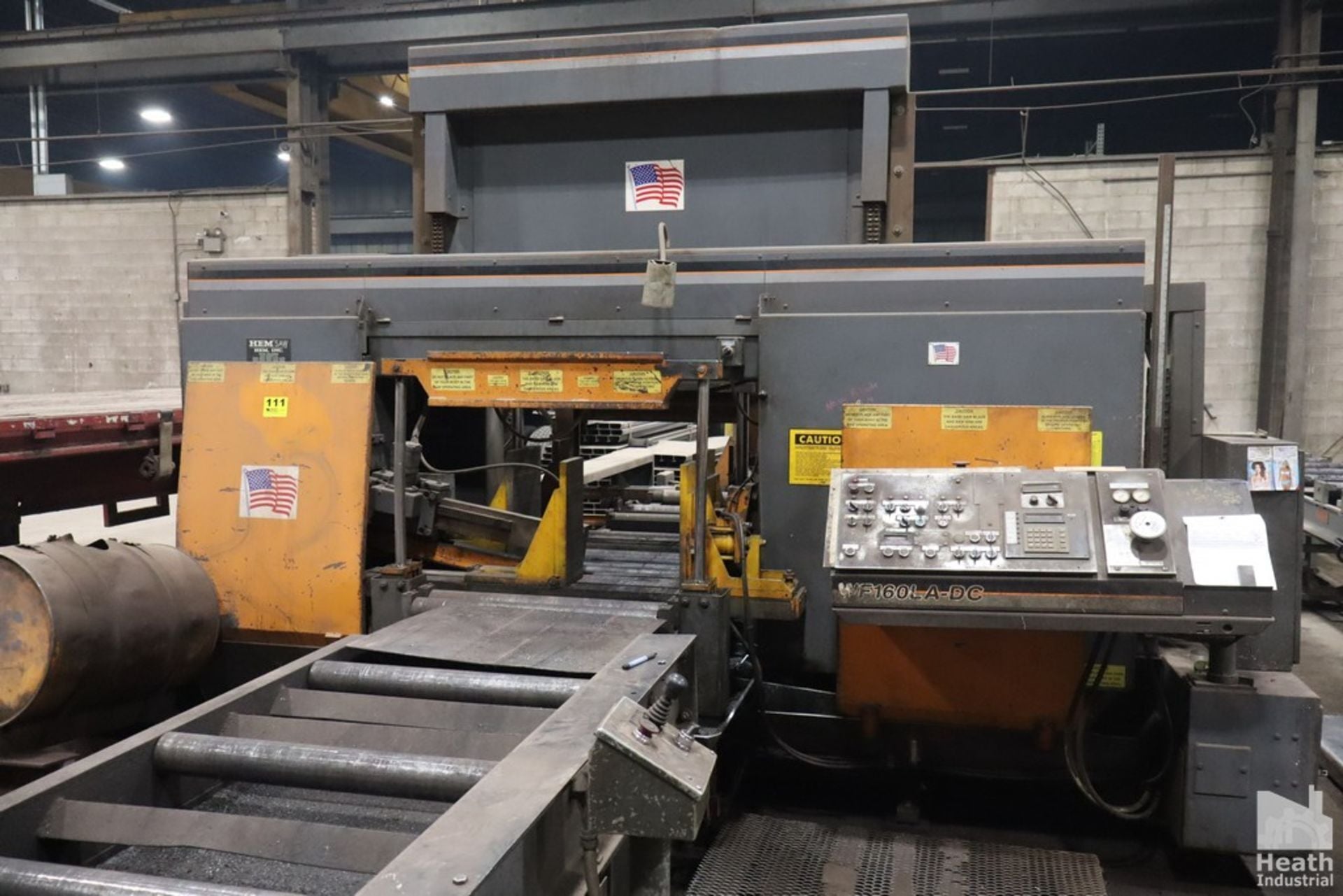 25" x 30" HEM #WF160LA-DC, dual column horizontal band saw, automatic, 321" x 2" blade, 10 HP - Image 3