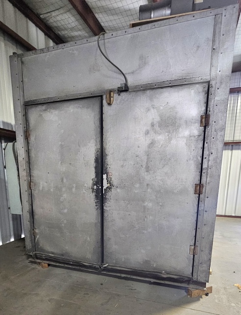 96" width x 96" T x 144" L JBI, powder coating oven, 800000 BTU - Image 2