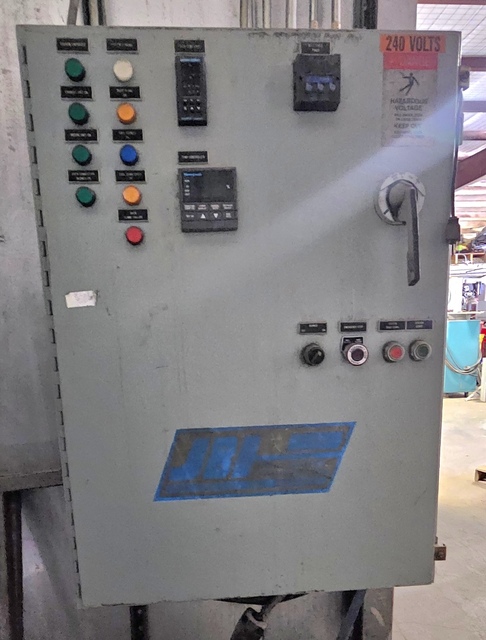 96" width x 96" T x 144" L JBI, powder coating oven, 800000 BTU - Image 3